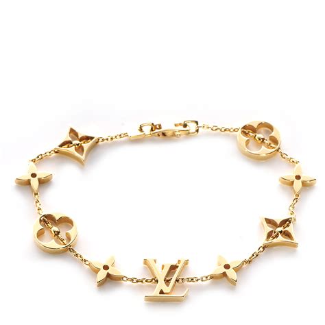 lv logo bracelet|louis vuitton bracelets women's.